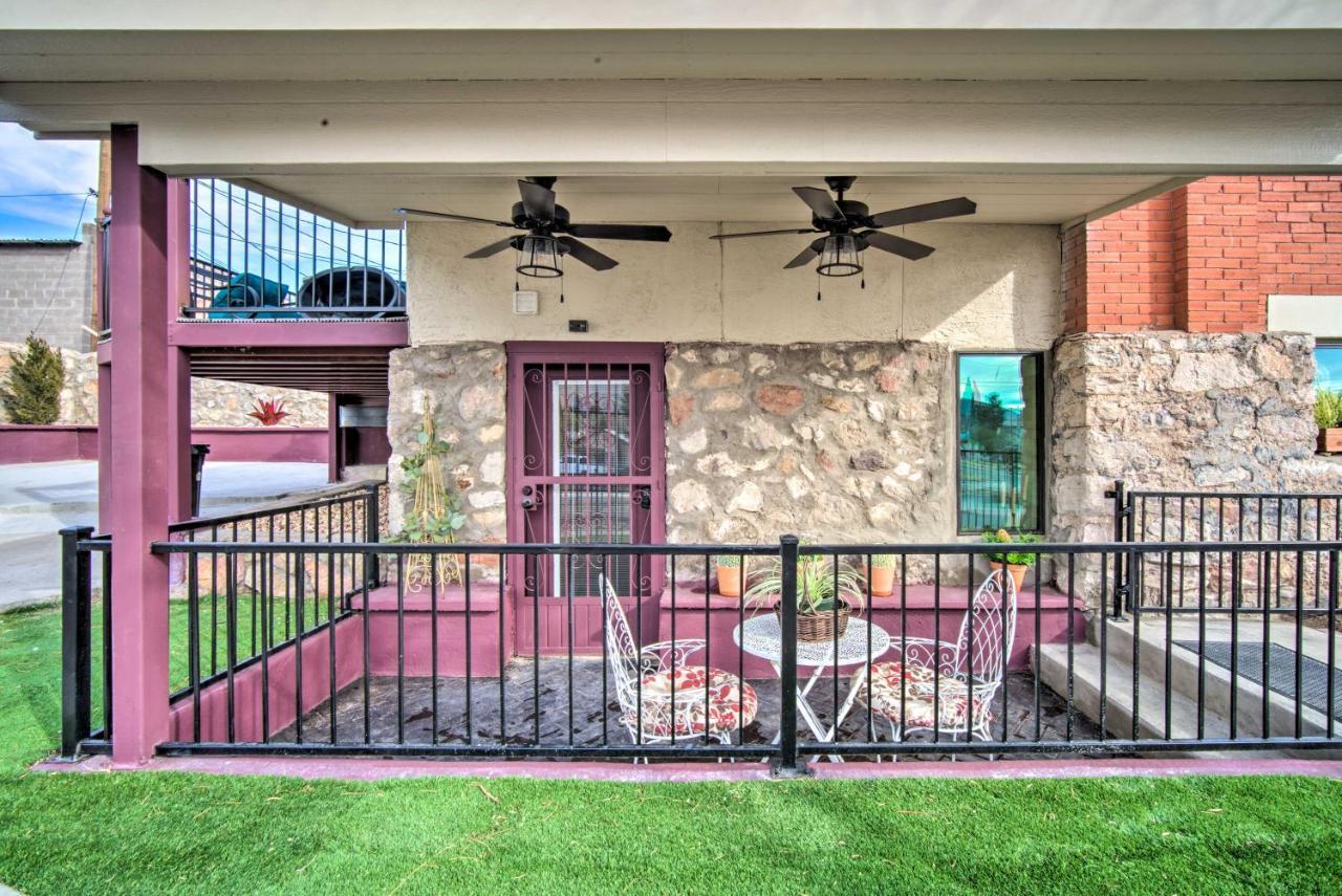Cozy El Paso Studio With Patio About 5 Mi To Utep! Εξωτερικό φωτογραφία
